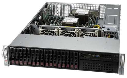  Шасси серверное NEW Supermicro SuperServer 2U 220P-C9R noCPU(2)3rd GenScalable/TDP 270W/no DIMM(18)/ SATARAID HDD(8)SFF+ SAS HDD(8)SFF/2x1GbE/2x1200W (SYS-220P-C9R)