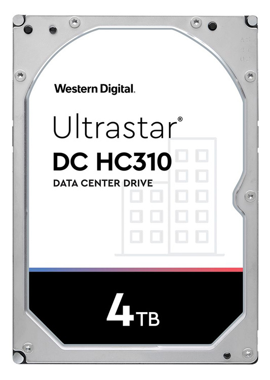 SAS/FC Жесткий диск WD Original SAS 3.0 4Tb 0B36048 HUS726T4TAL5204 Ultrastar DC HC310 (7200rpm) 256Mb 3.5"