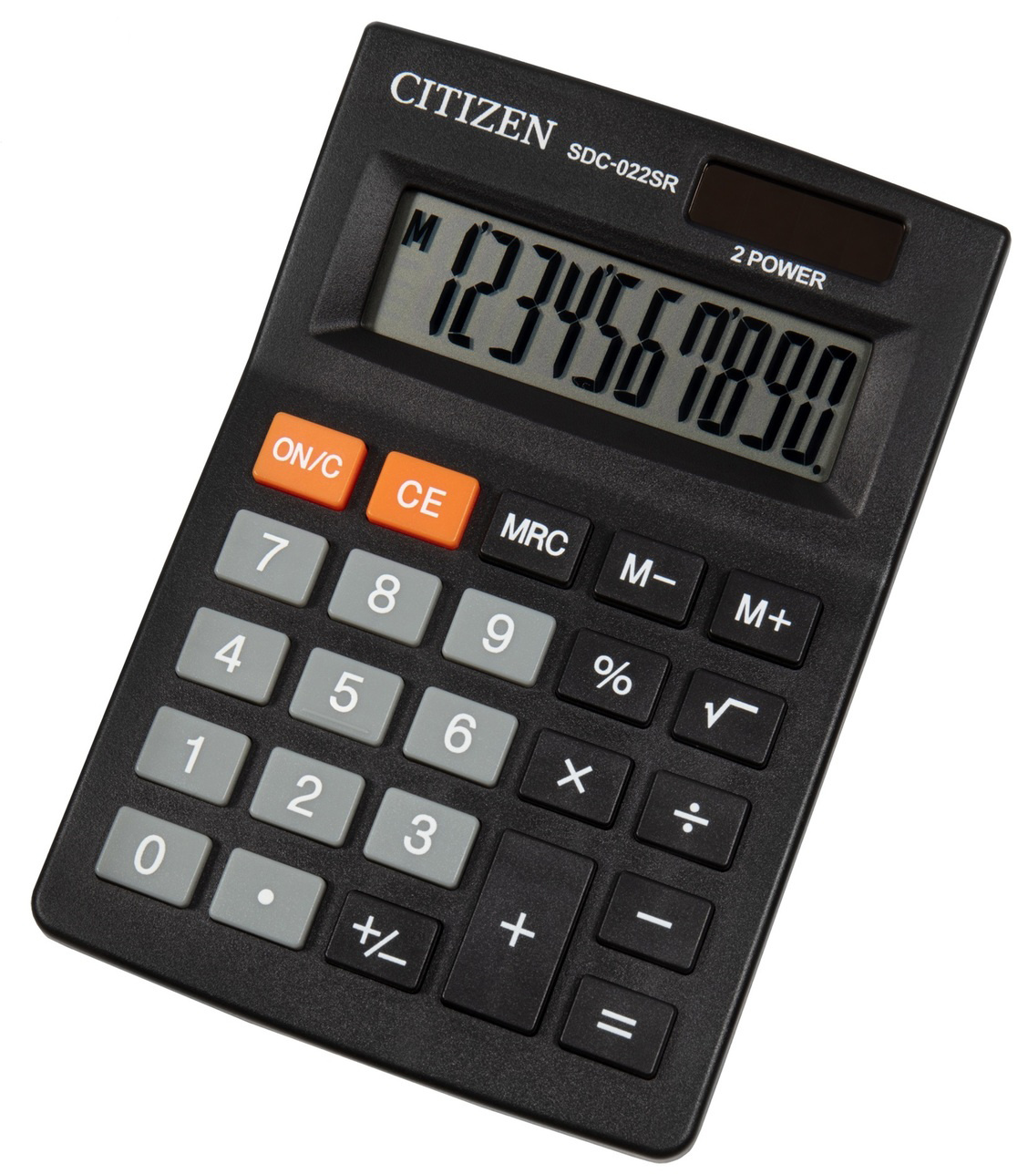   Неватека Калькулятор бухгалтерский Citizen SDC-022SR черный 10-разр.