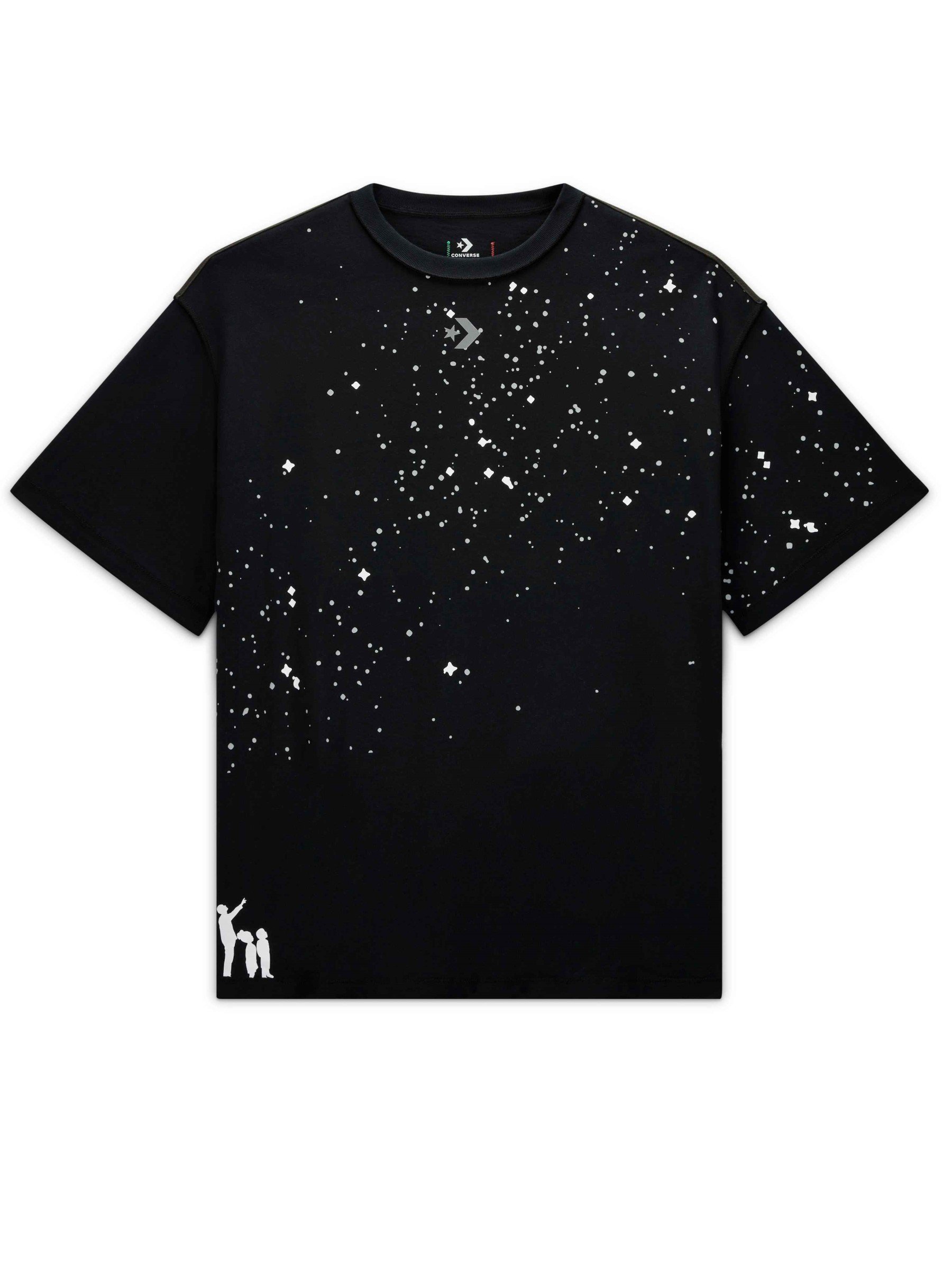 Converse Футболка Barriers Court Ready Crossover Tee Black