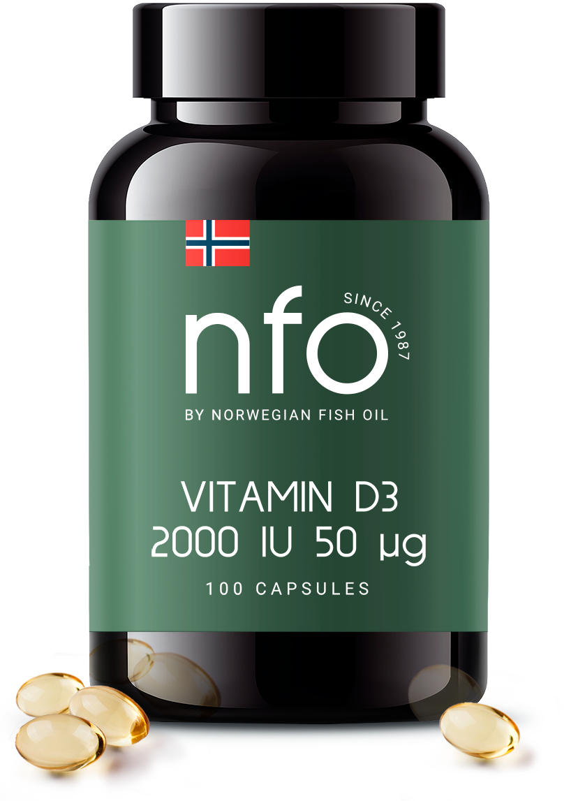  NFO Витамин D3 2000 МЕ
