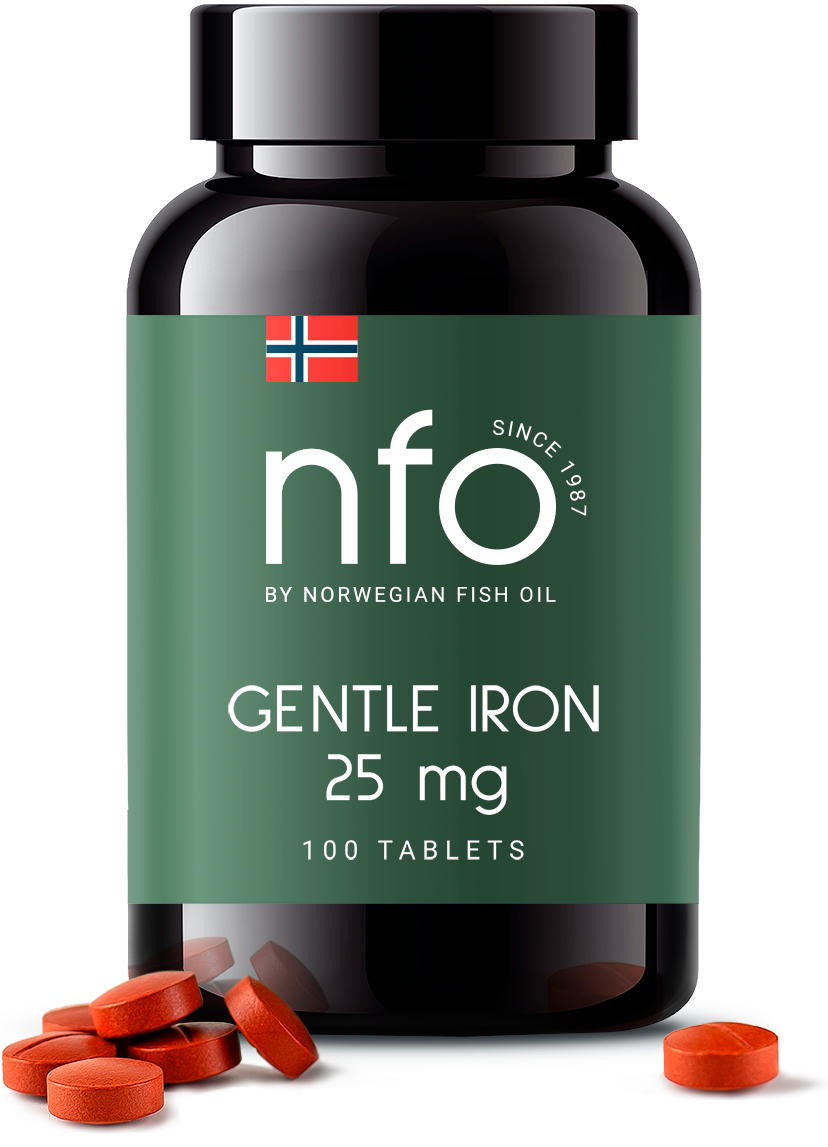 Витамины NFO Легкодоступное Железо