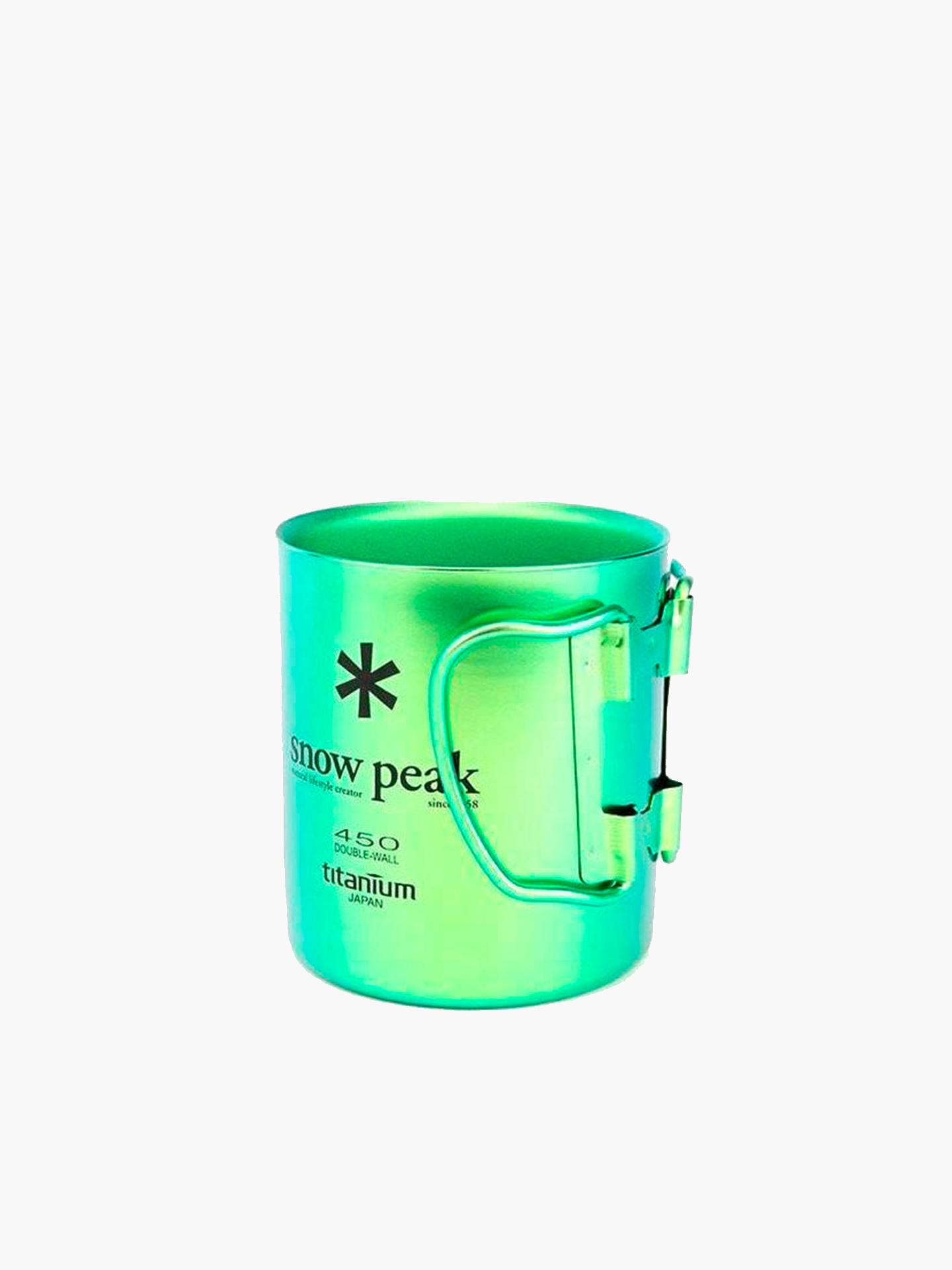 Снаряжение в поход Кружка титановая Snow Peak Titanium Double Wall 450 0.45L