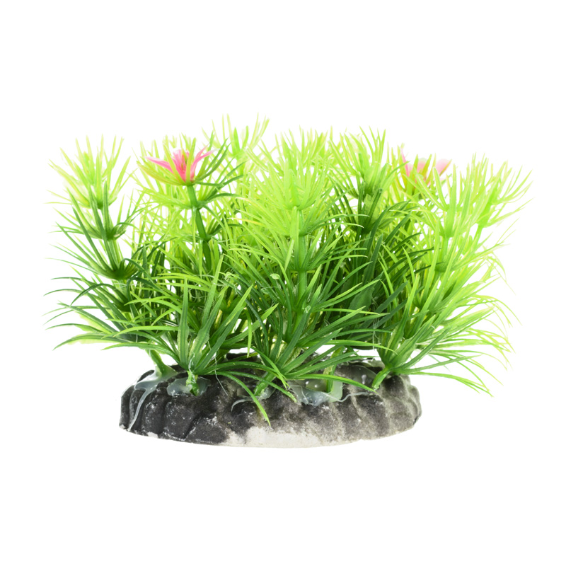 AquaFantasy Растение куст зеленое 8см
