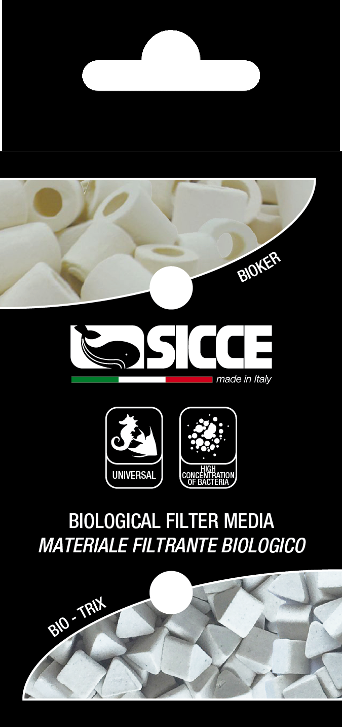Sicce Фильтрующий материал для фильтра SHARK ADV керамика кольца BIOKER 125г