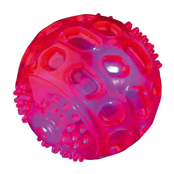 Мячики  Четыре Лапы Trixie Игрушка для собак Мяч светящийся силикон 5,5 см