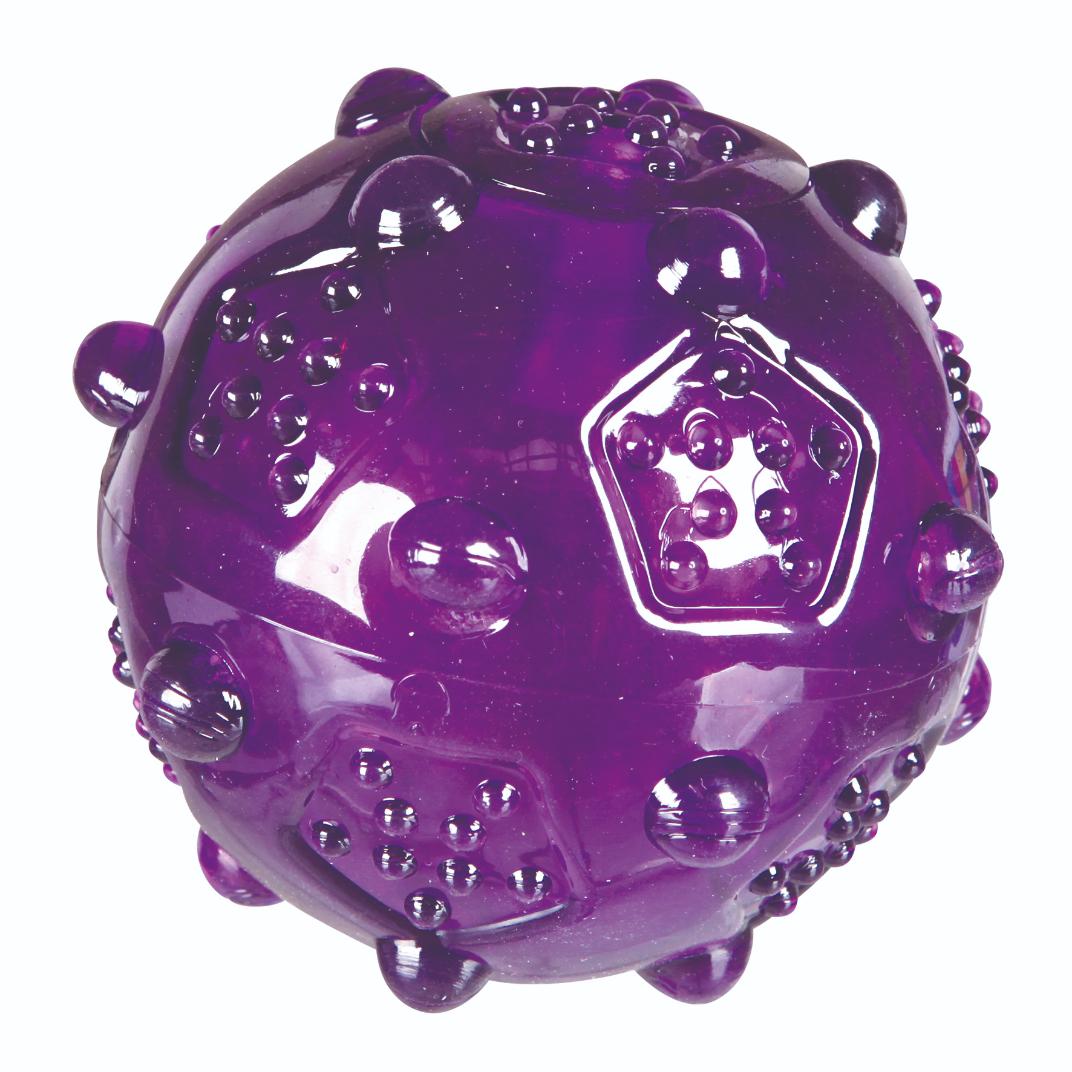 Trixie Игрушка для собак Мяч, цвета в ассортименте (диаметр 8 см)