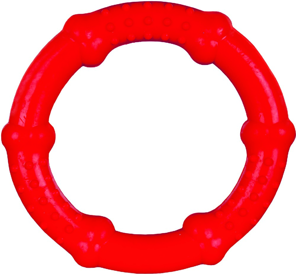   Четыре Лапы Trixie Кольцо из натуральной резины плавающее, ф 15 см