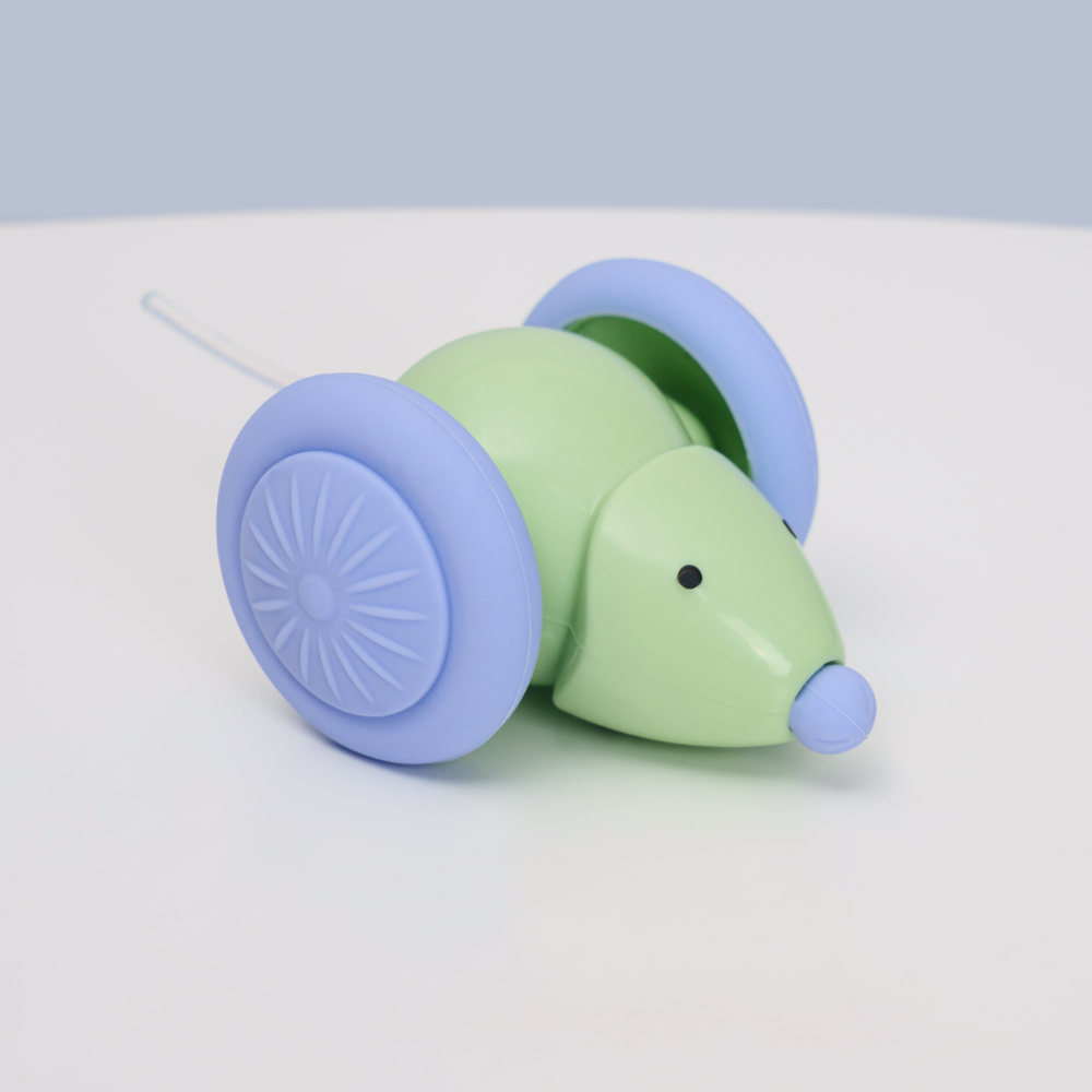 HiPet Игрушка для кошек интерактивная Мышка, длина 10 см, ширина 6,5 см