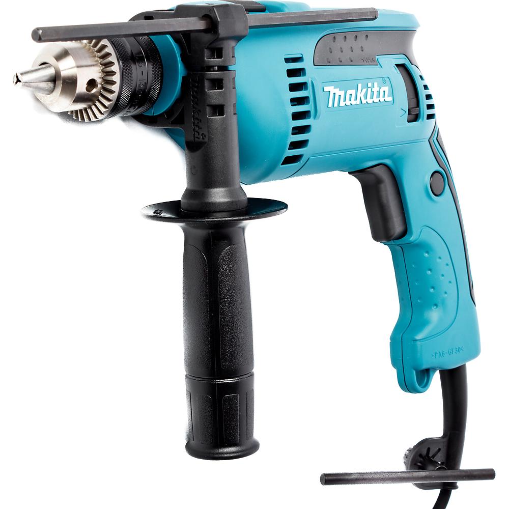 Ударные дрели Сетевая дрель Makita HP1640K ударная