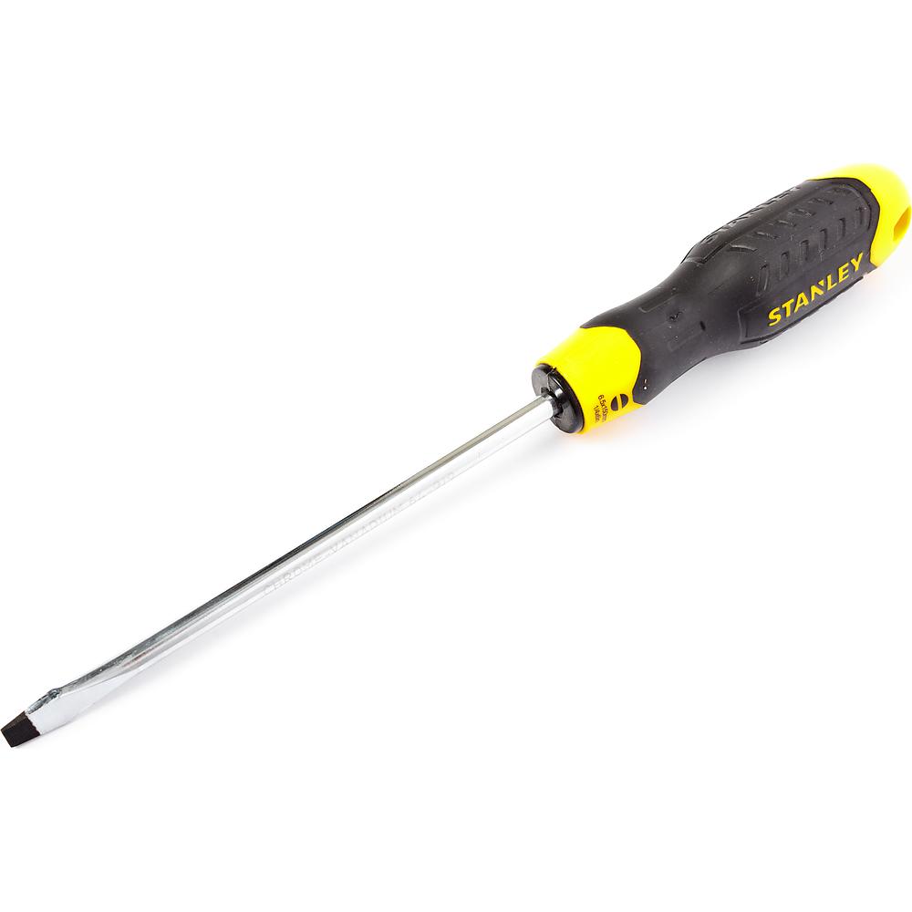 Отвертка шлицевая STANLEY CushionGrip SL6.5х150мм 0-64-919
