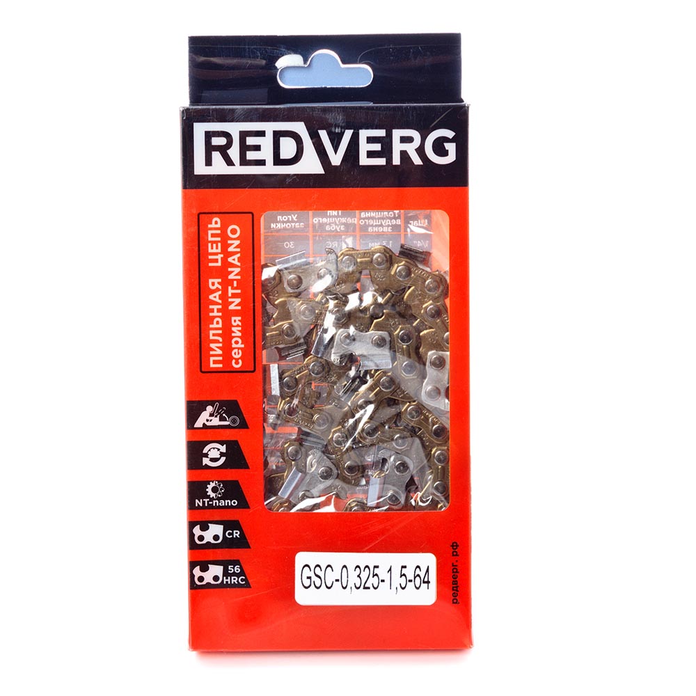 Цепь REDVERG 0.325 1.5мм 64зв NT-нано