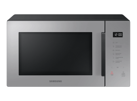 Микроволновые печи Микроволновая печь Samsung соло в стиле Bespoke 30 л, 1000 Вт (MW5000T) - пепельно-серый, Серый