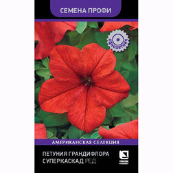 Петуния грандифлора Суперкаскад Ред (Семена Профи)