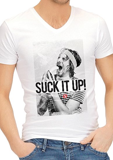  Футболка Funny Shirts - Suck It Up - L