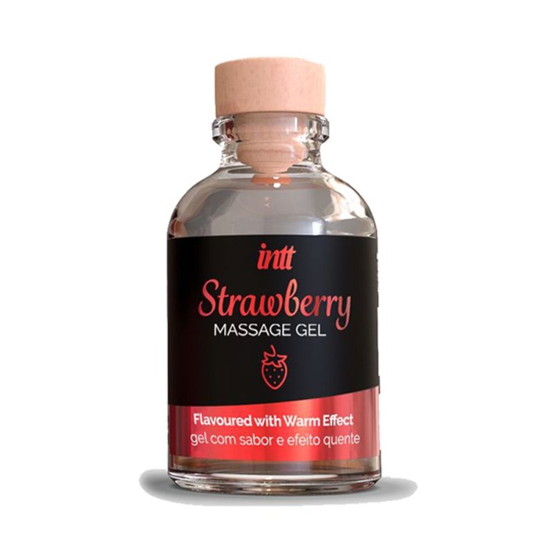 Массажный гель, Strawberry 30 мл