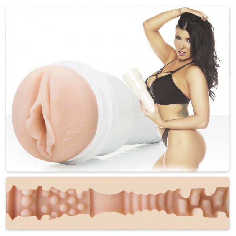 Мастурбатор вагина Fleshlight Signature Romi Rain Storm – телесный