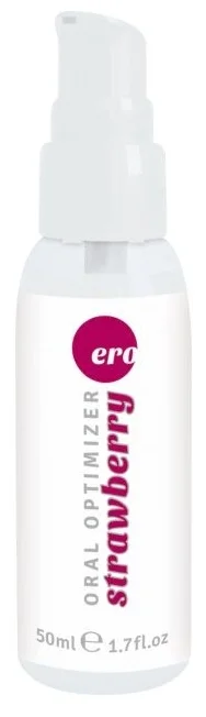 Оральный лубрикант со вкусом клубники Ero Oral Optimizer Strawberry, 50 мл.