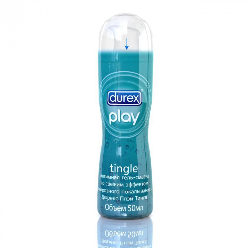 Гель-смазка Durex Play Tingle с эффектом морозного покалывания – 50 мл