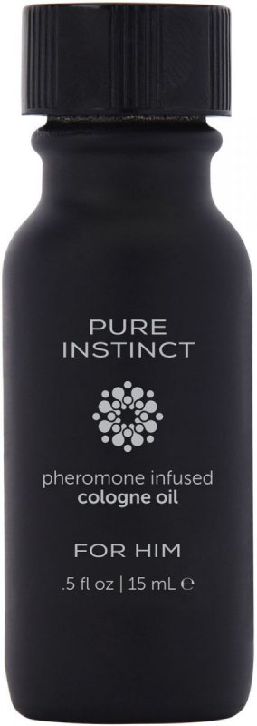 Интимная косметика  Он и Она Парфюмерное масло PURE INSTINCT мужское 15 мл