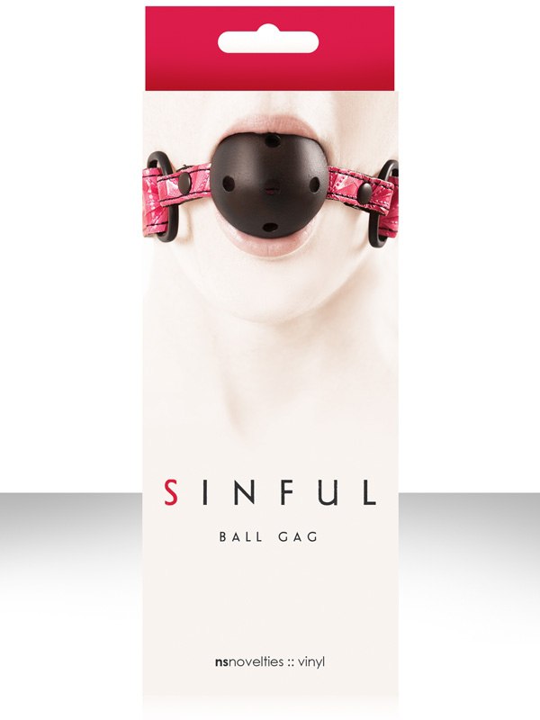 Дышащий кляп Sinful - Ball Gag