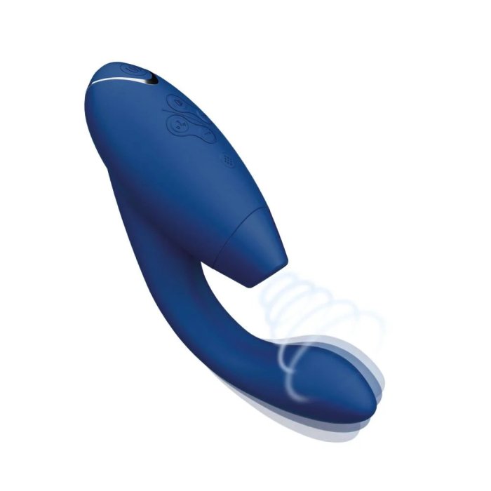 Вибратор для стимуляции клитора и зоны G Womanizer Duo 2 Blue