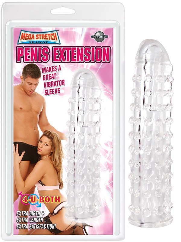 Насадка-удлинитель Mega Stretch Silicone Penis Extension