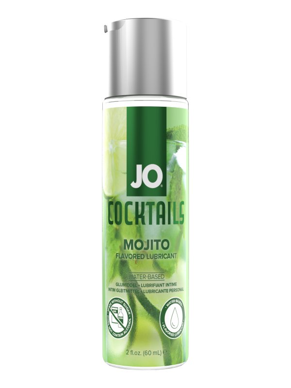 Вкусовой лубрикант со вкусом моо JO H2O MOJITO Flavored lubricant 60 мл.