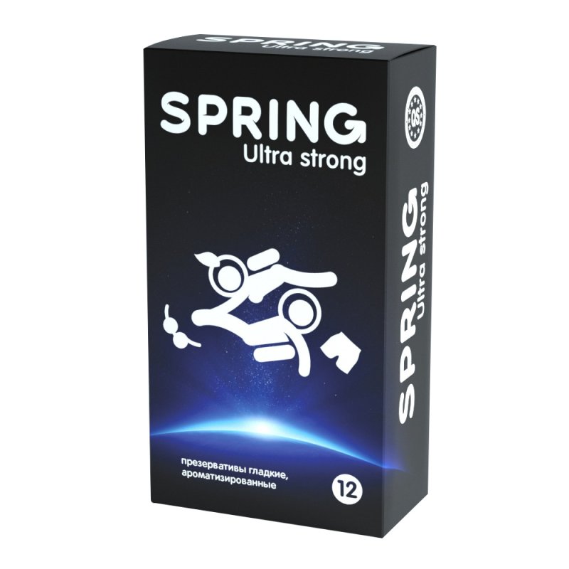 Презервативы SPRING™ Ultra Strong, 12 шт./уп. (ультра-прочные)