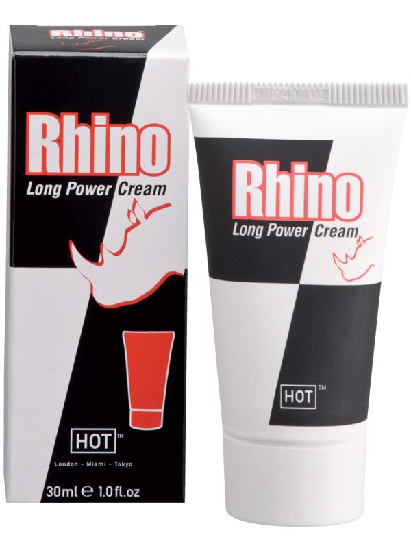 Крем-пролонгатор Hot Rhino Long Power для мужчин - 30 мл