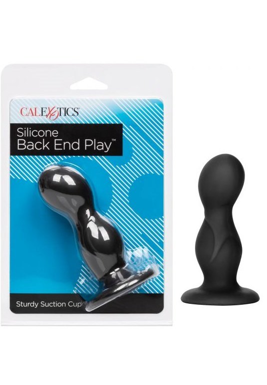 Анальная втулка SILICONE BACK END PLAY - BLACK