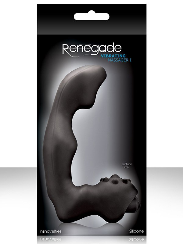 Массажеры простаты Анатомический вибро-стимулятор Renegade Vibrating Massager I – черный