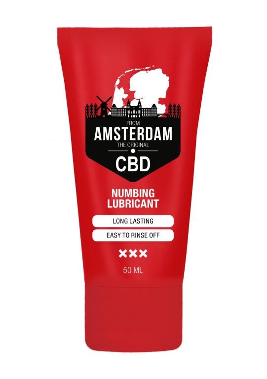 Пролонгирующий лубрикант Numbing CBD from Amsterdam - 50 ml