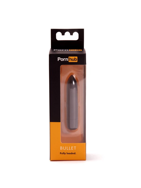 Вибропуля Pornhub Bullet Vibrator - черный