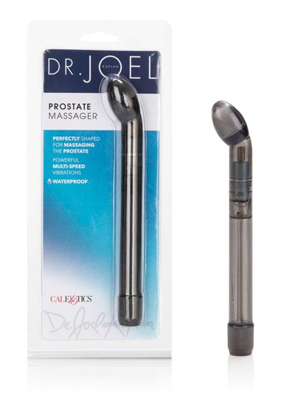 Вибромассажер простаты Dr.Joel Kaplan Prostate Massager – серый