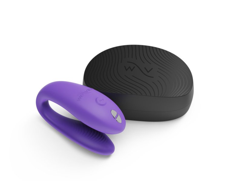 Вибратор для пар We-Vibe Sync Go, фиолетовый