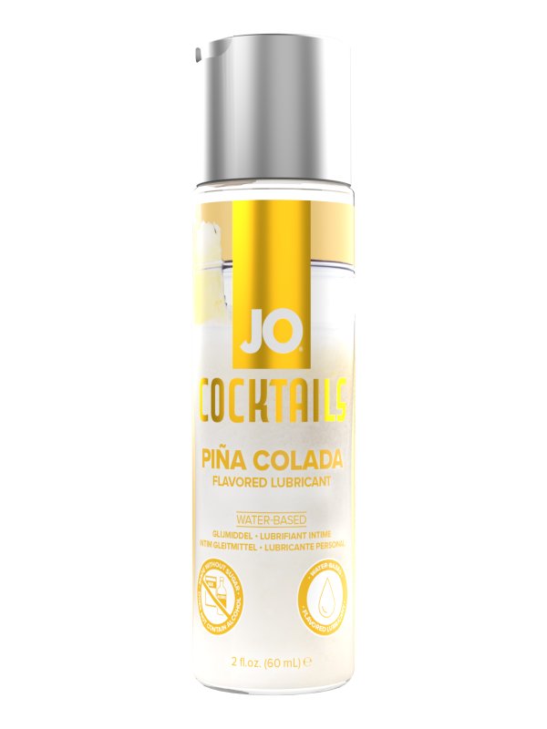 Вкусовой лубрикант со вкусом коктейля «Пина колада» JO H2O PINA COLADA Flavored lubricant 60 мл.