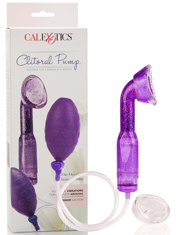 Женские помпы Помпа для клитора Original Clitoral Pumps с вибрацией – фиолетовый