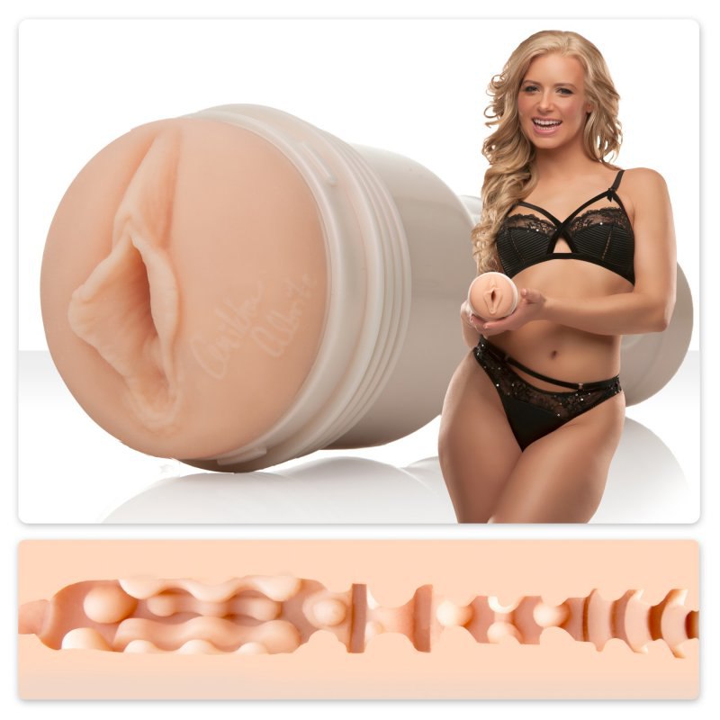 Мастурбатор вагина Fleshlight Signature Anikka Albrite Goddess – телесный