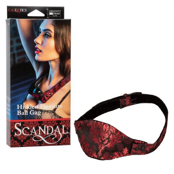 Кляп из полиэстера Scandal Hidden Pleasure Ball Gag