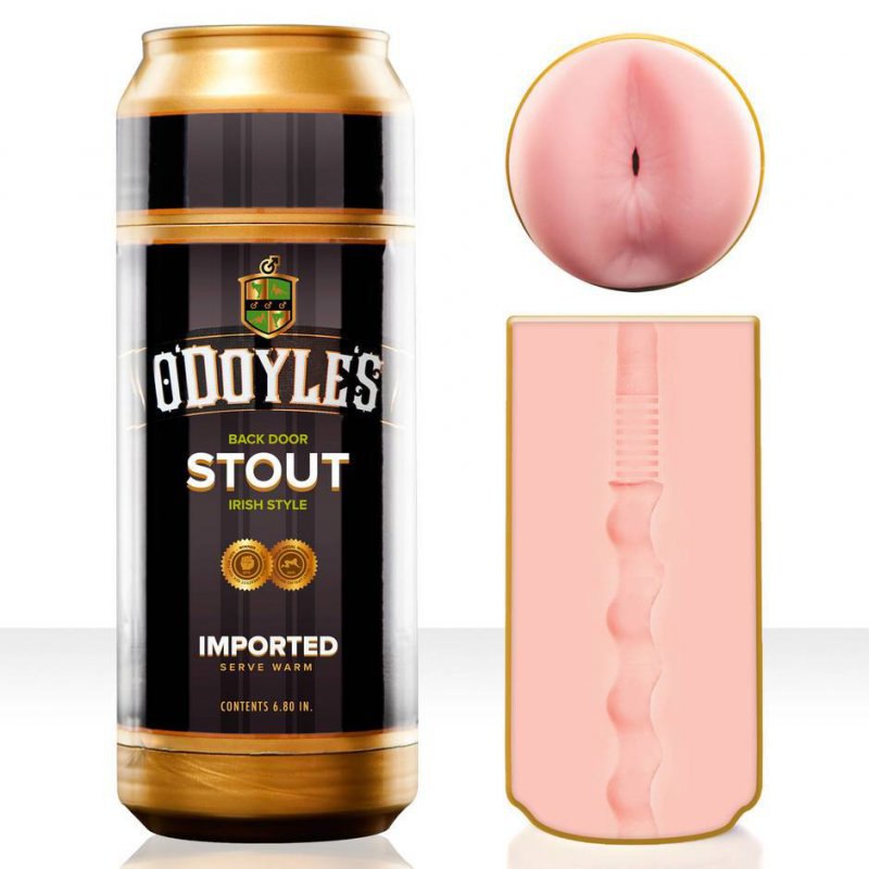 Мастурбатор анус Fleshlight SIAC O'Doyle's Stout в банке – розовый