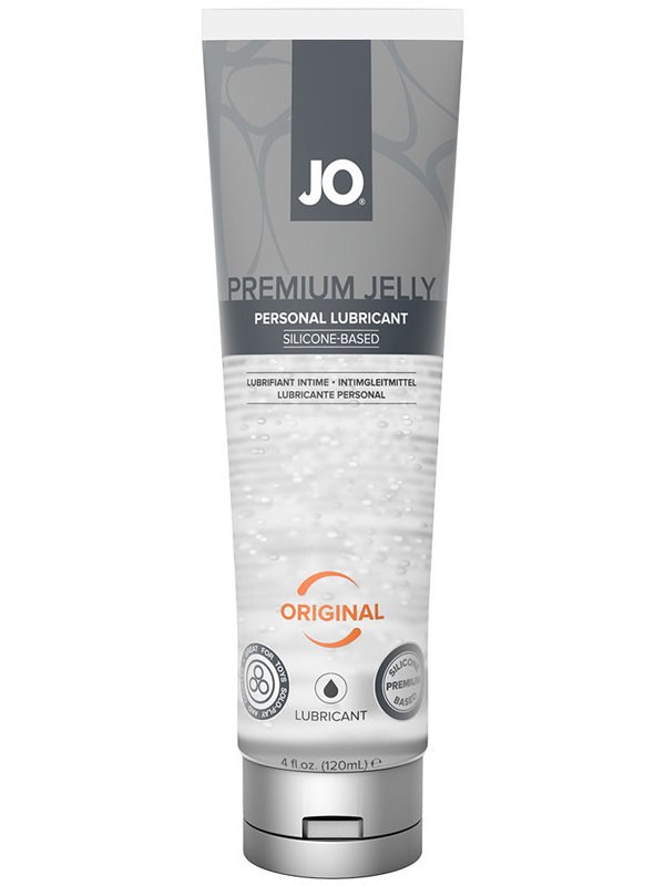 Желеобразный лубрикант средней плотности на силиконовой основе JO Premium Jelly Original – 120 мл