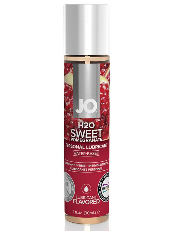 Съедобный лубрикант JO Flavored Sweet Pomegranate - 30 мл