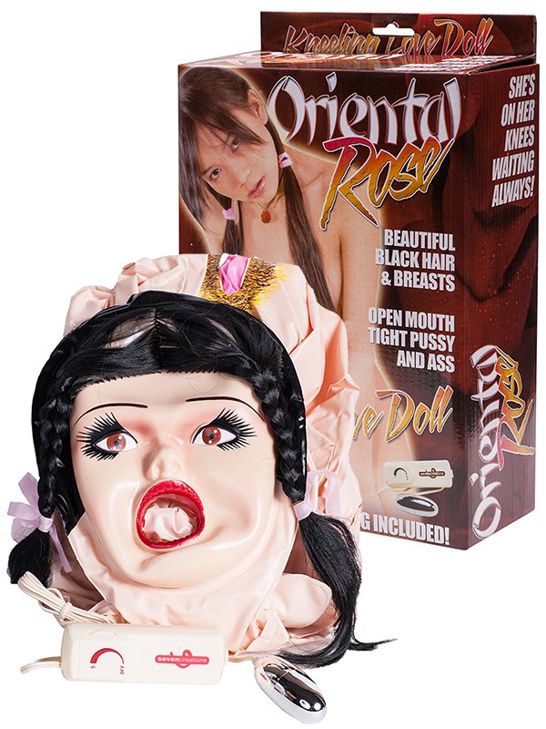 Куклы простые Кукла Oriental Rose Doll в позе сидя с вибрацией