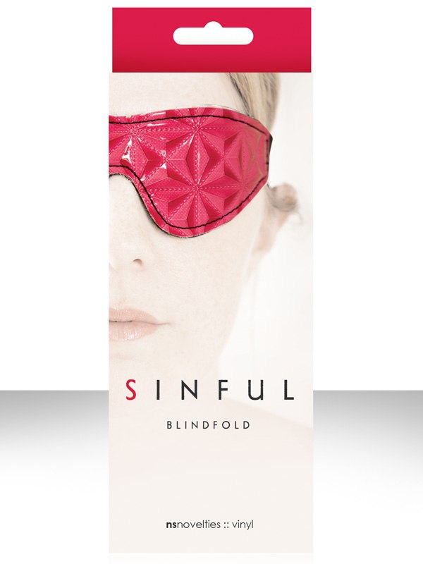 Маски, шлемы  Он и Она Маска на глаза Sinful - Blindfold