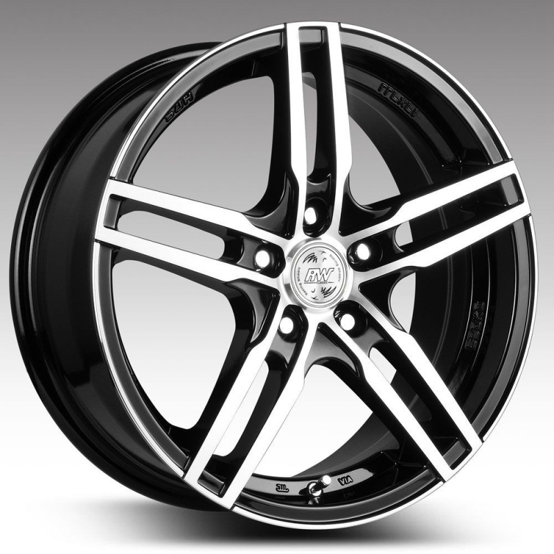 Диск колесный RW H-534 7xR16 5x100 ЕТ40 ЦО67.1 черный 85938512762