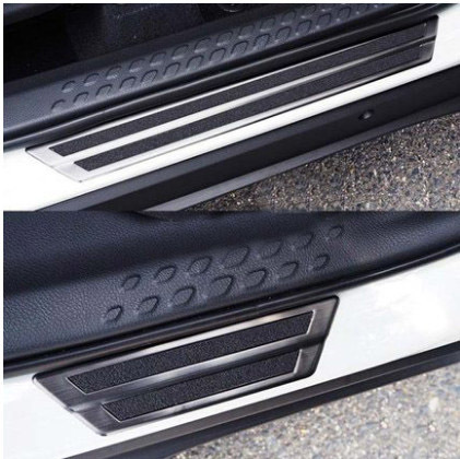 Комплект накладок на дверные пороги  для Toyota C-HR 2018 -