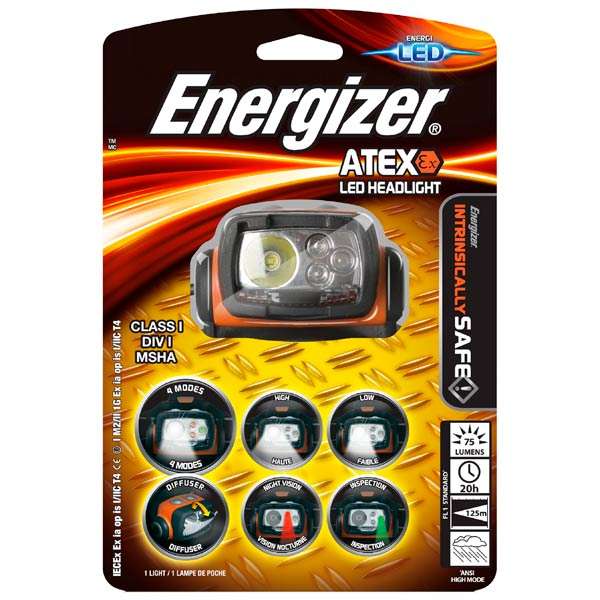 Взрывозащищенный фонь Energizer E300694600 ATEX HL 3xAA