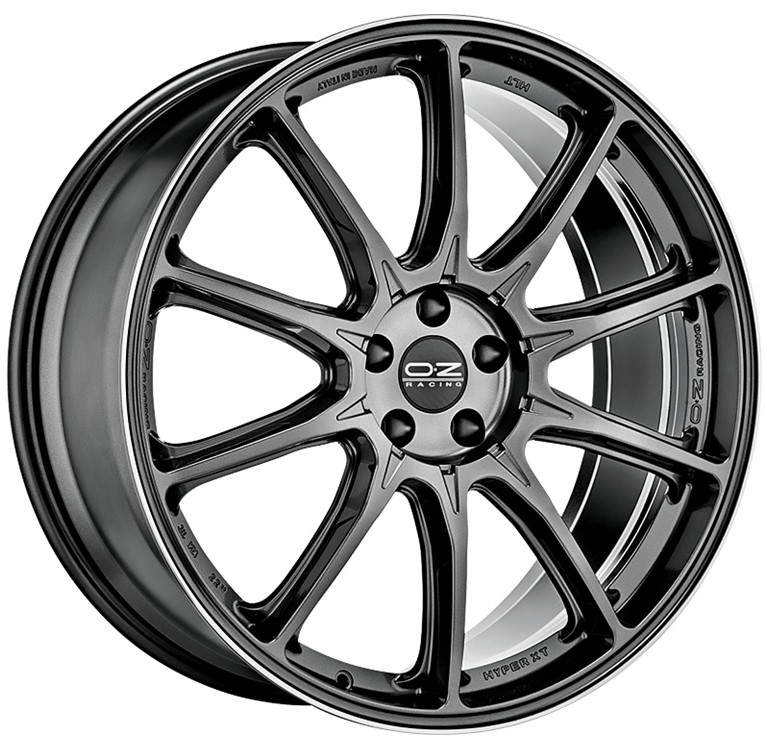 Диск колесный OZ Hyper XT HLT 10xR22 5x120 ET35 ЦО64,1 серый темный с полированной лицевой частью W01A53003D6