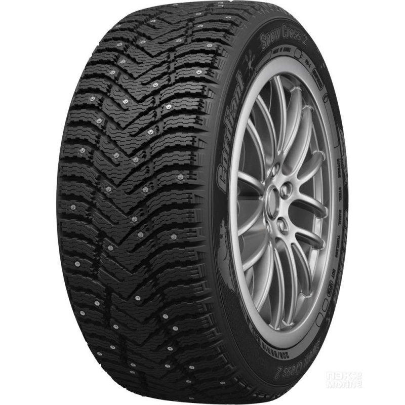 Шина автомобильная Cordiant Snow Cross 2 265/60 R18 зимняя, шипованная, 114T